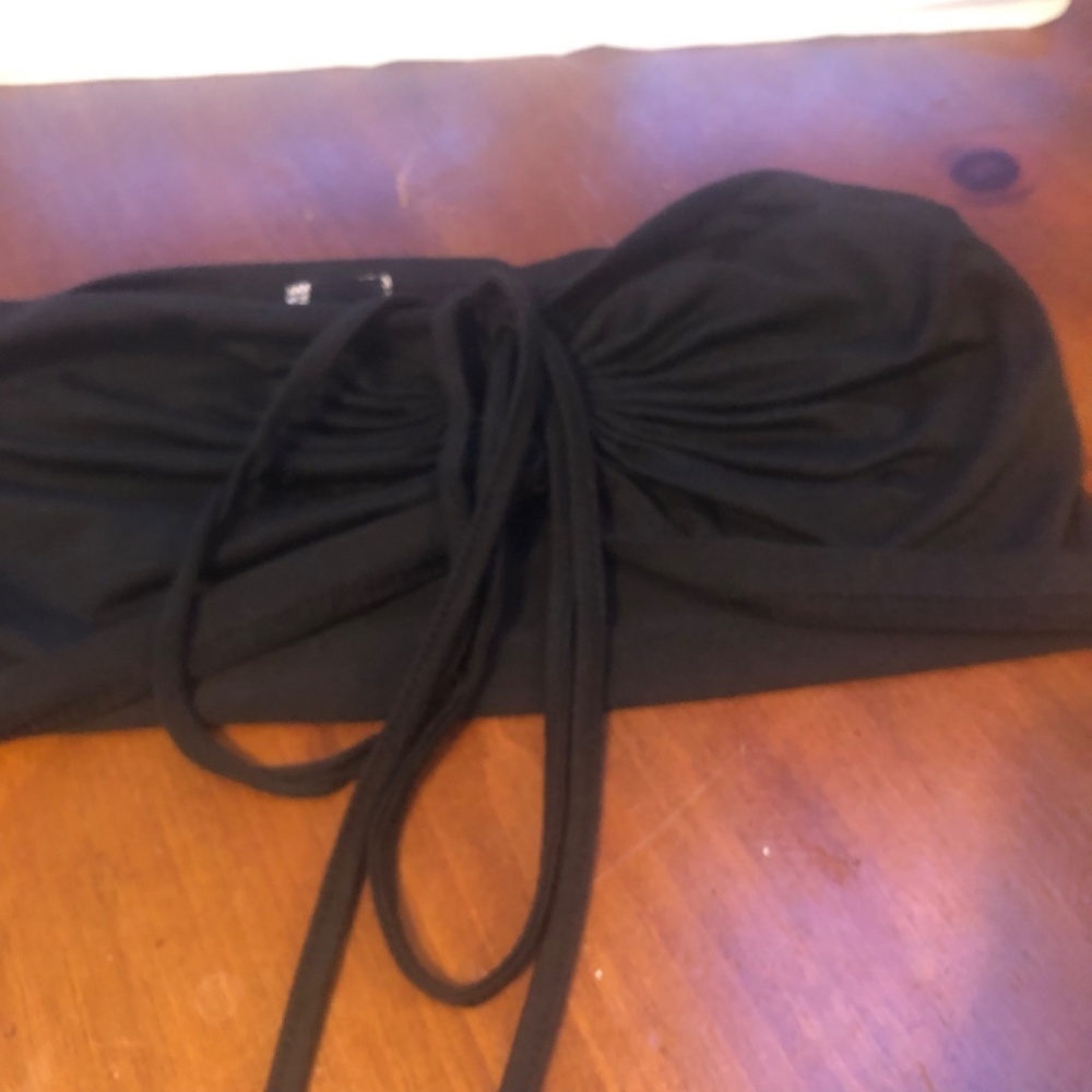 Three Shein tube tops size small- black -burgundy-white - Picture 2 of 6